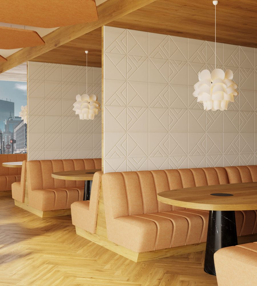 Fracture Tiles, Motif 1-5 Wall Tiles | White | Premier Collection