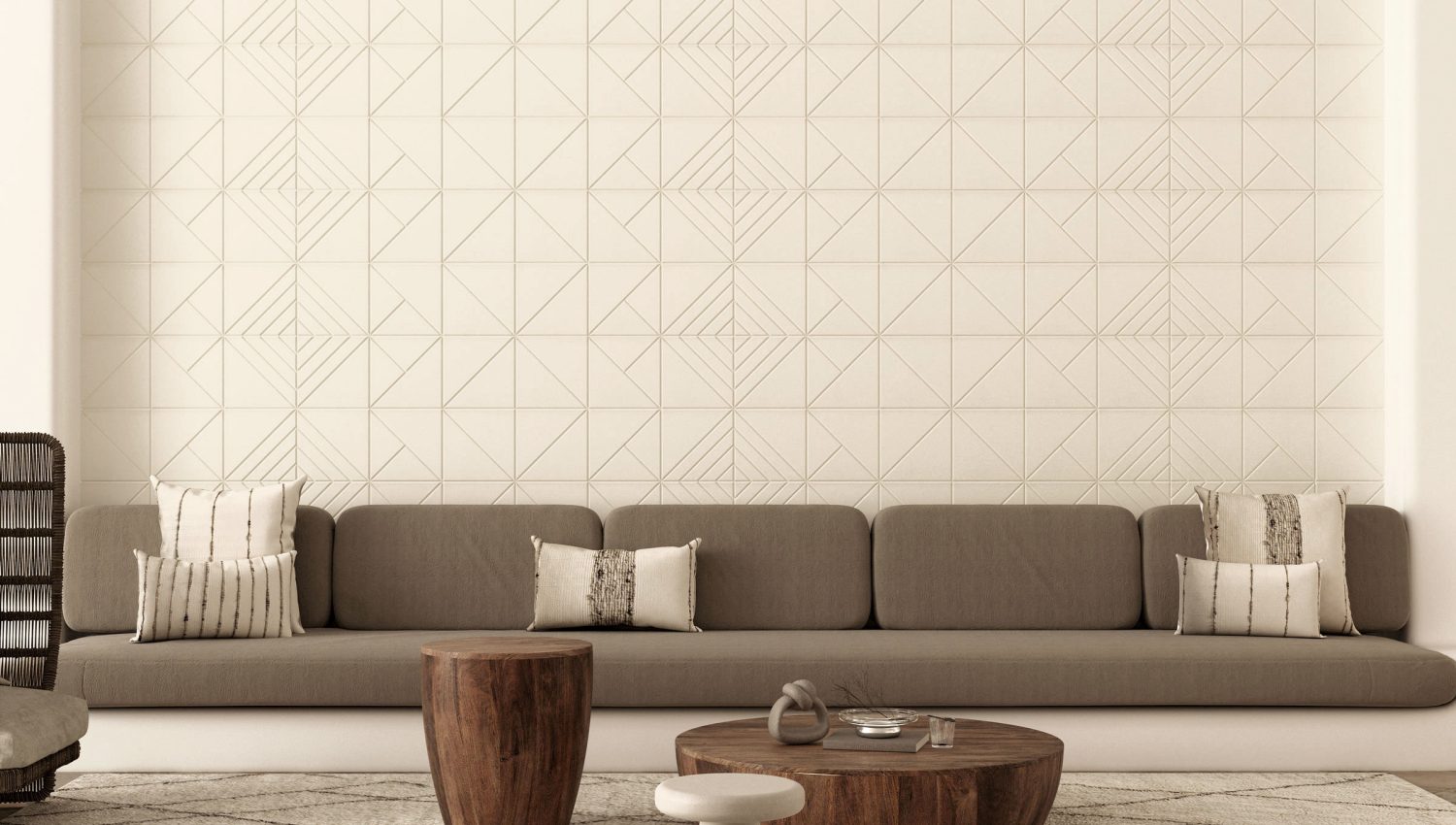 Fracture Tiles, Motif | White | Premier Collection