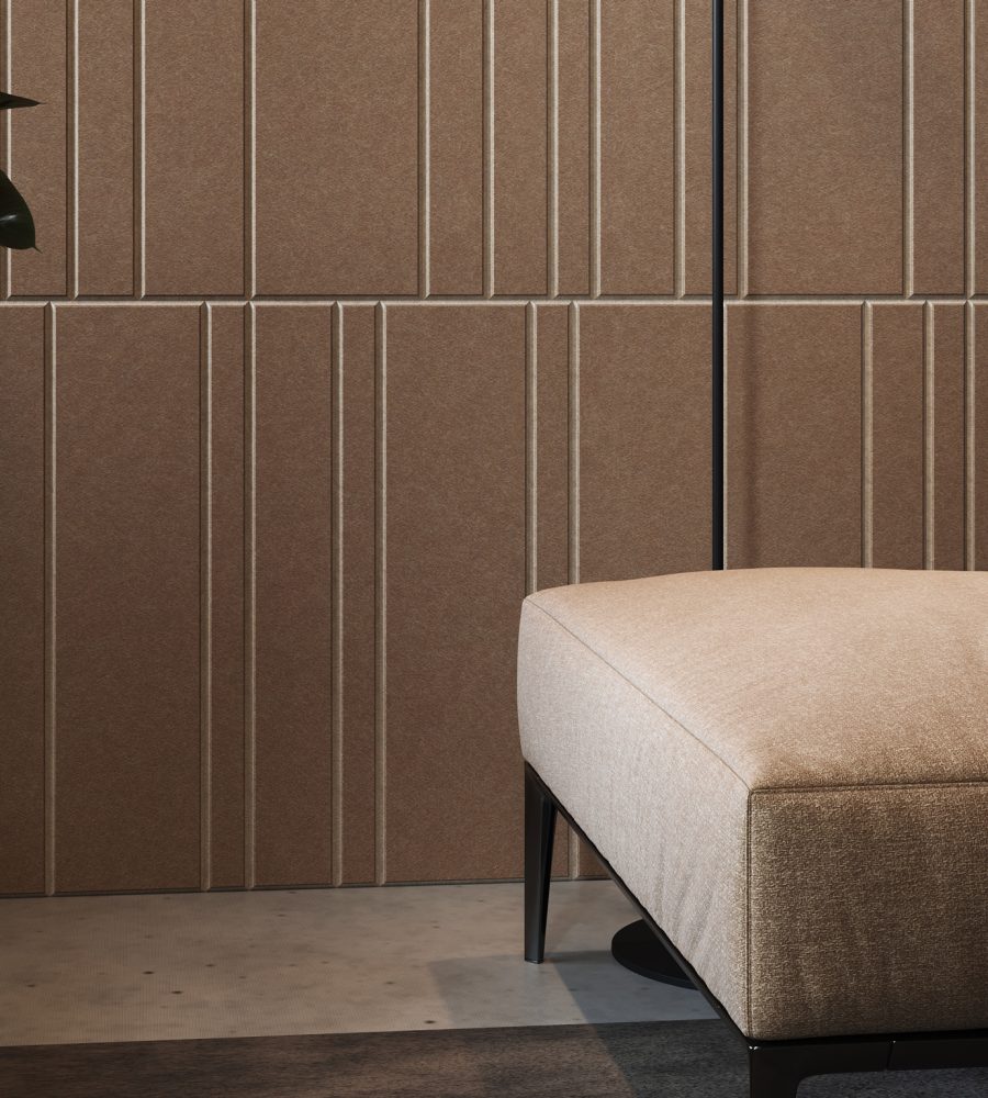 Fracture Two-Tone Barcode | Premier Collection | Umber & Almond