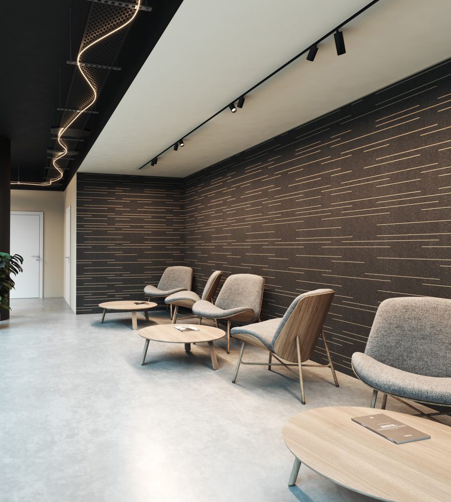 Fracture Two-Tone Dash | Premier Collection | Charcoal & Ivory