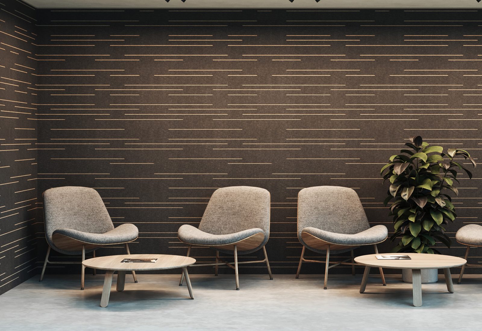 Fracture Two-Tone Dash | Premier Collection | Charcoal & Ivory