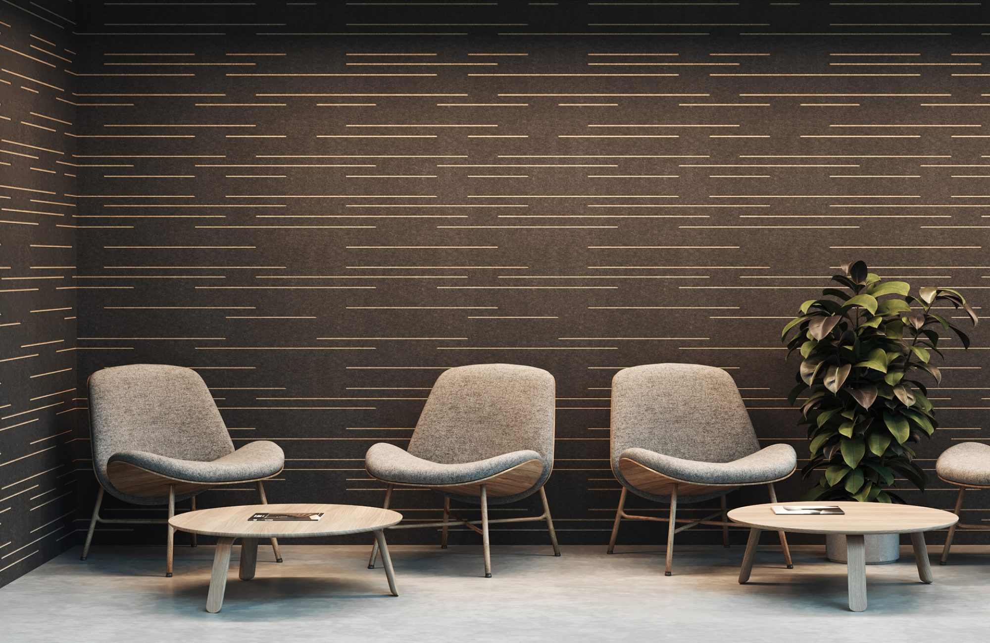 Fracture Two-Tone Dash | Premier Collection | Charcoal & Ivory