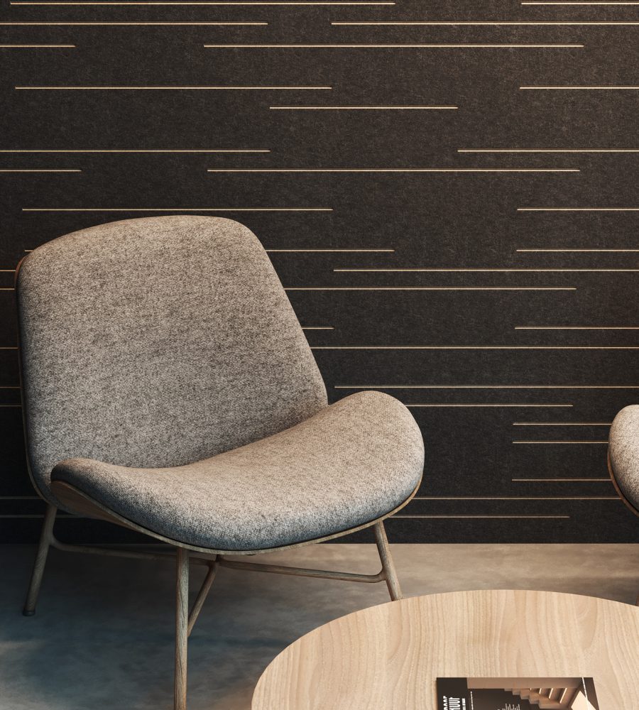 Fracture Two-Tone Dash | Premier Collection | Charcoal & Ivory