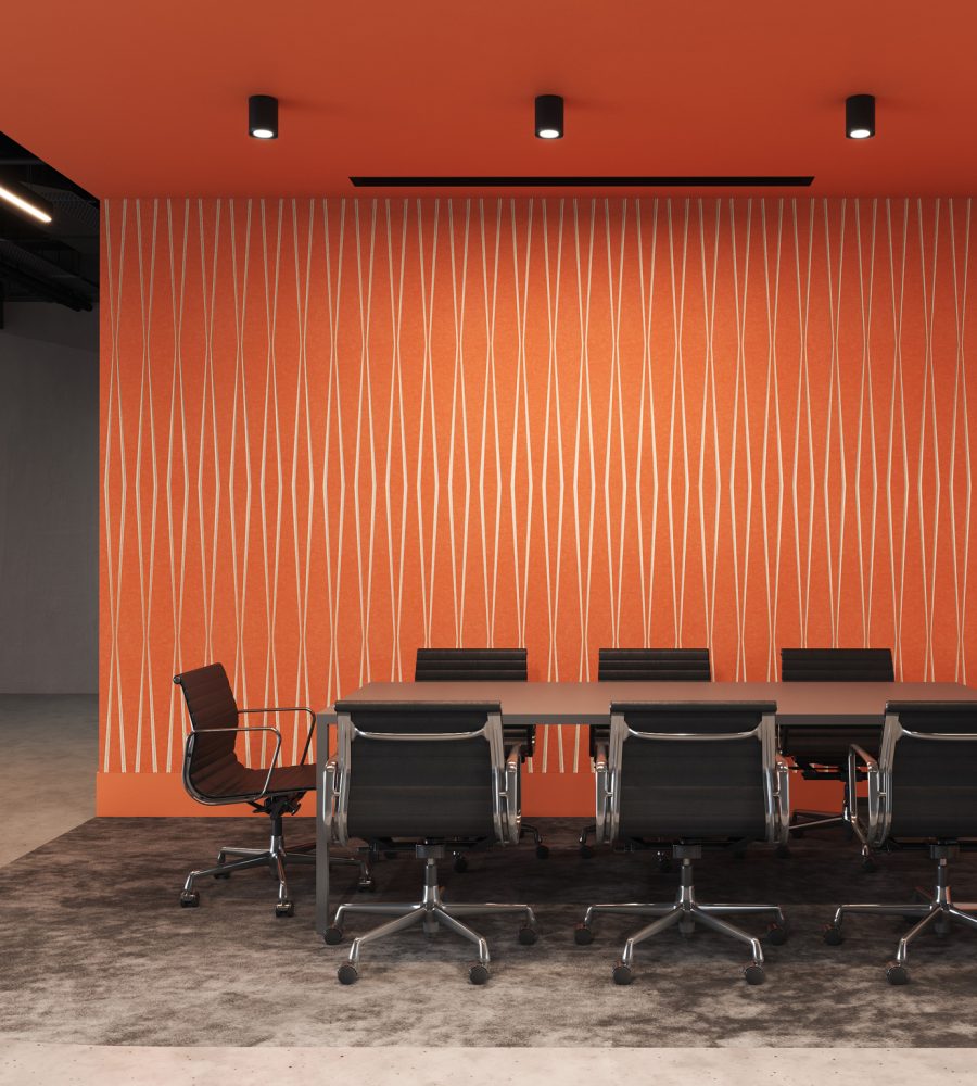 Fracture Two-Tone Parallax | Premier Collection | Carrot & White