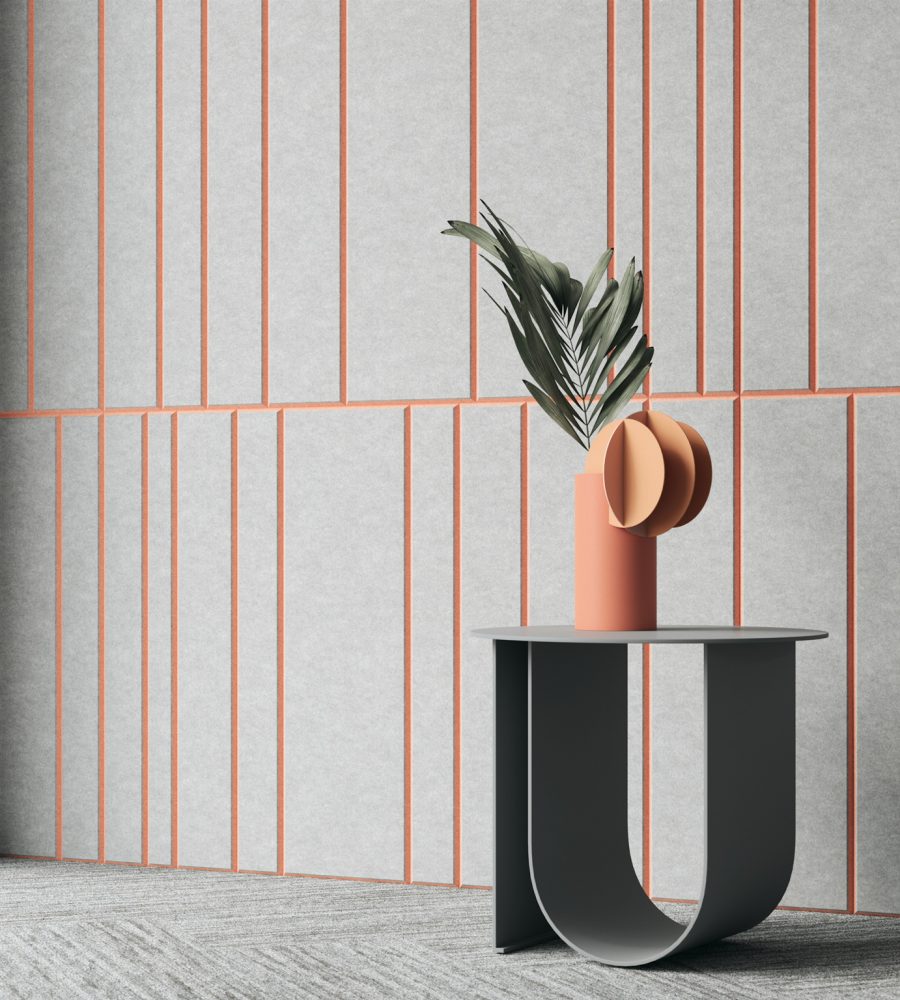 Fracture Two-Tone Barcode | Premier Collection | Metal & Flamingo