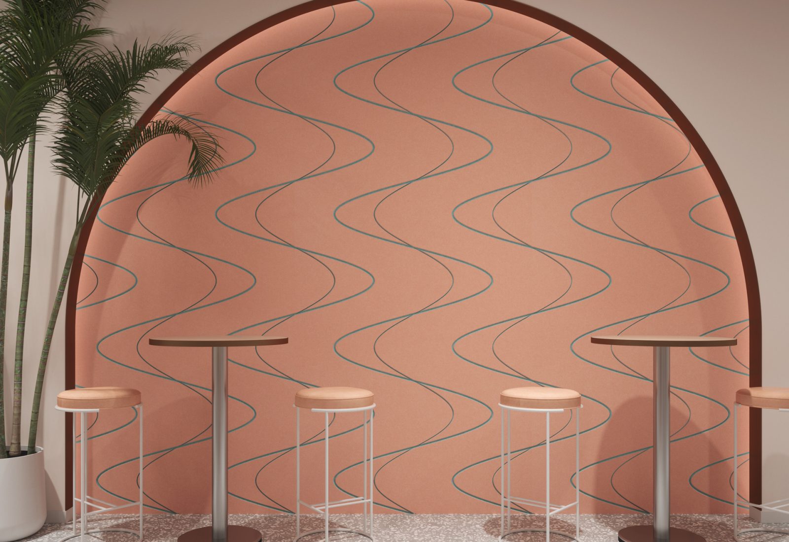 Fracture Two-Tone Smoke | Premier Collection | Flamingo & Sea Salt