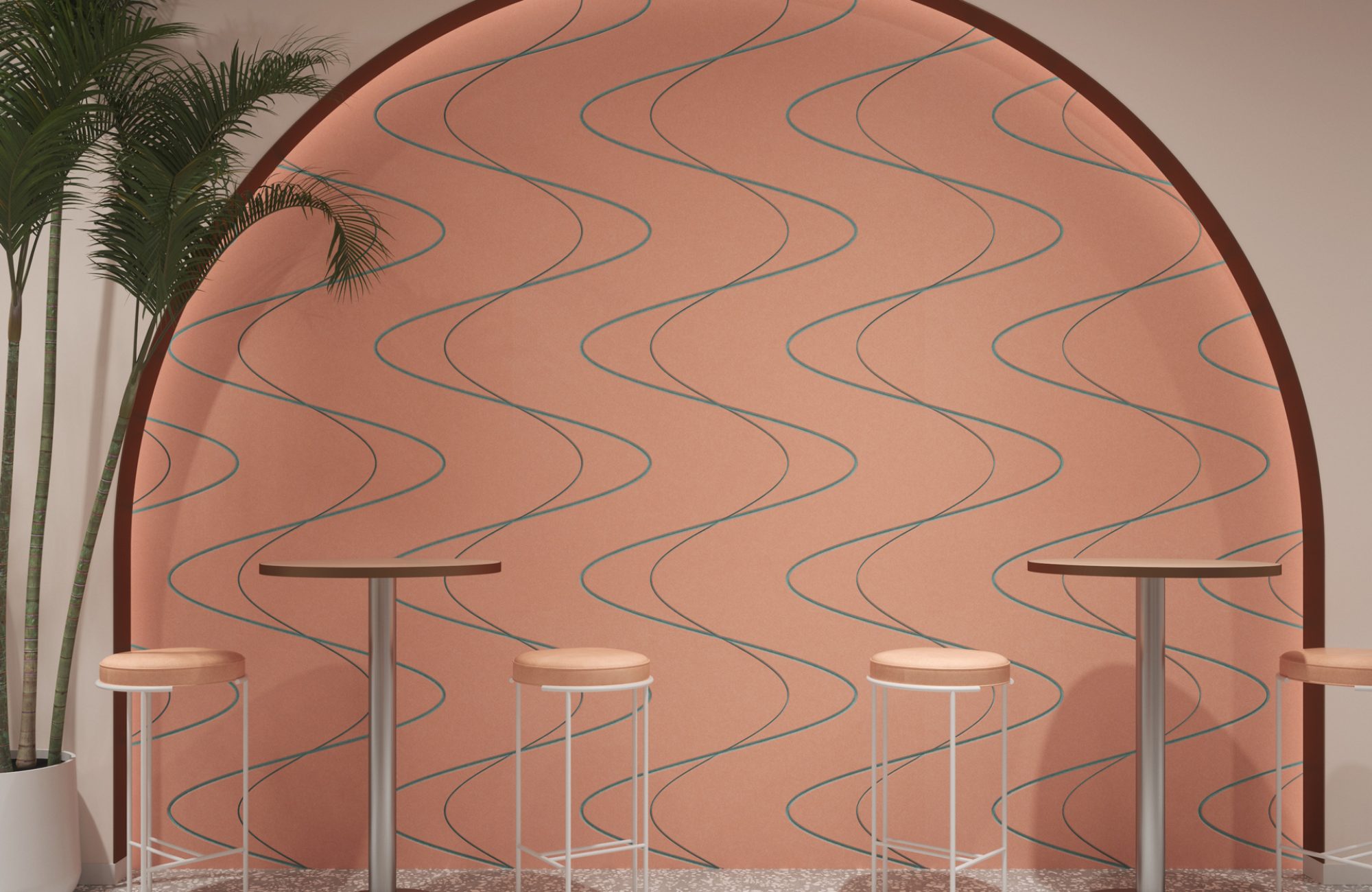 Fracture Two-Tone Smoke | Premier Collection | Flamingo & Sea Salt