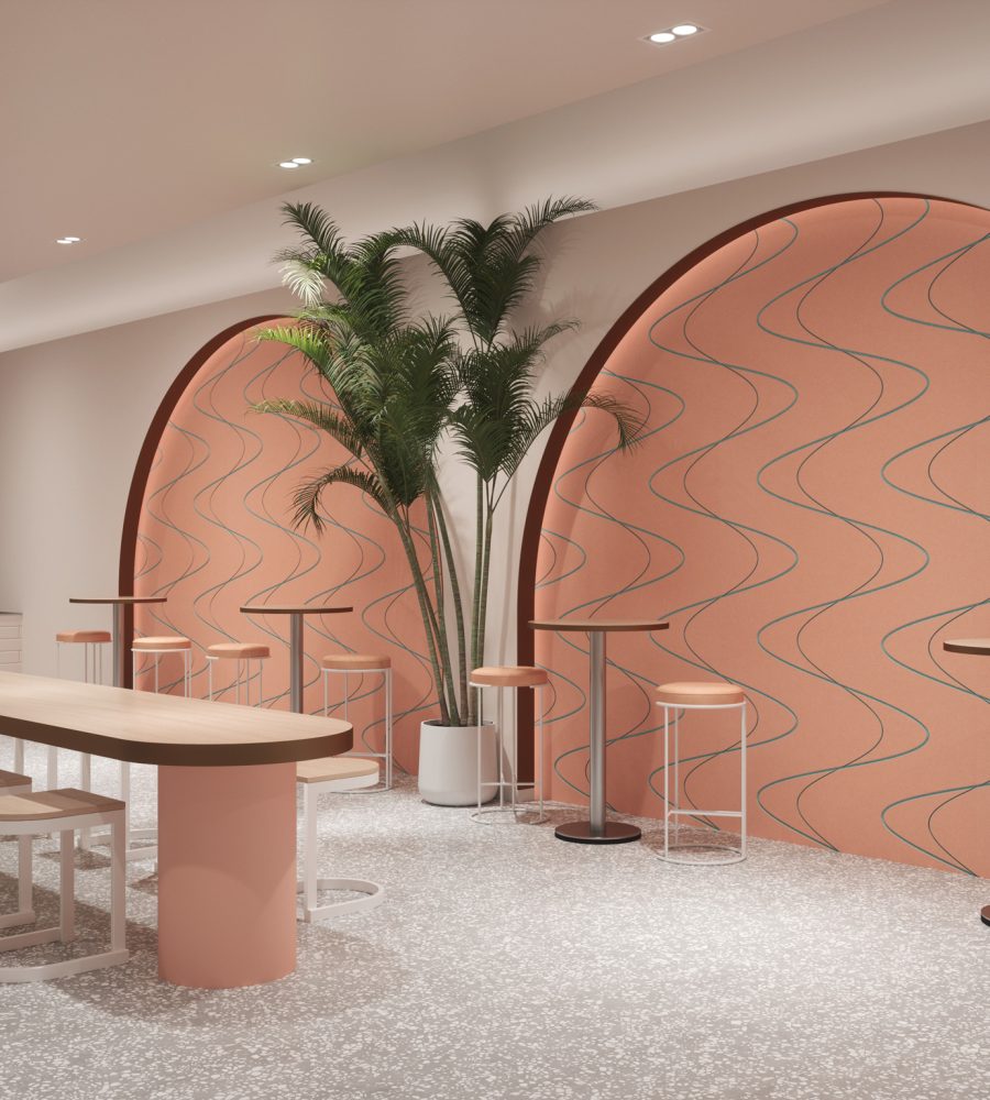 Fracture Two-Tone Smoke | Premier Collection | Flamingo & Sea Salt