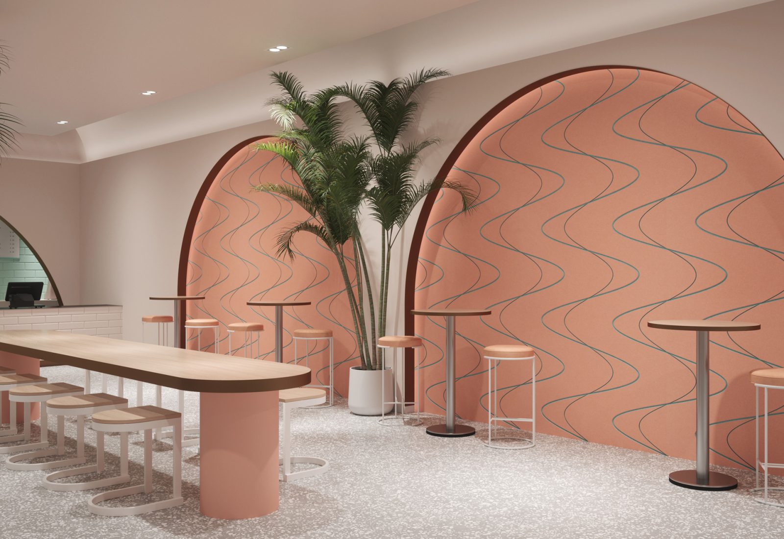 Fracture Two-Tone Smoke | Premier Collection | Flamingo & Sea Salt