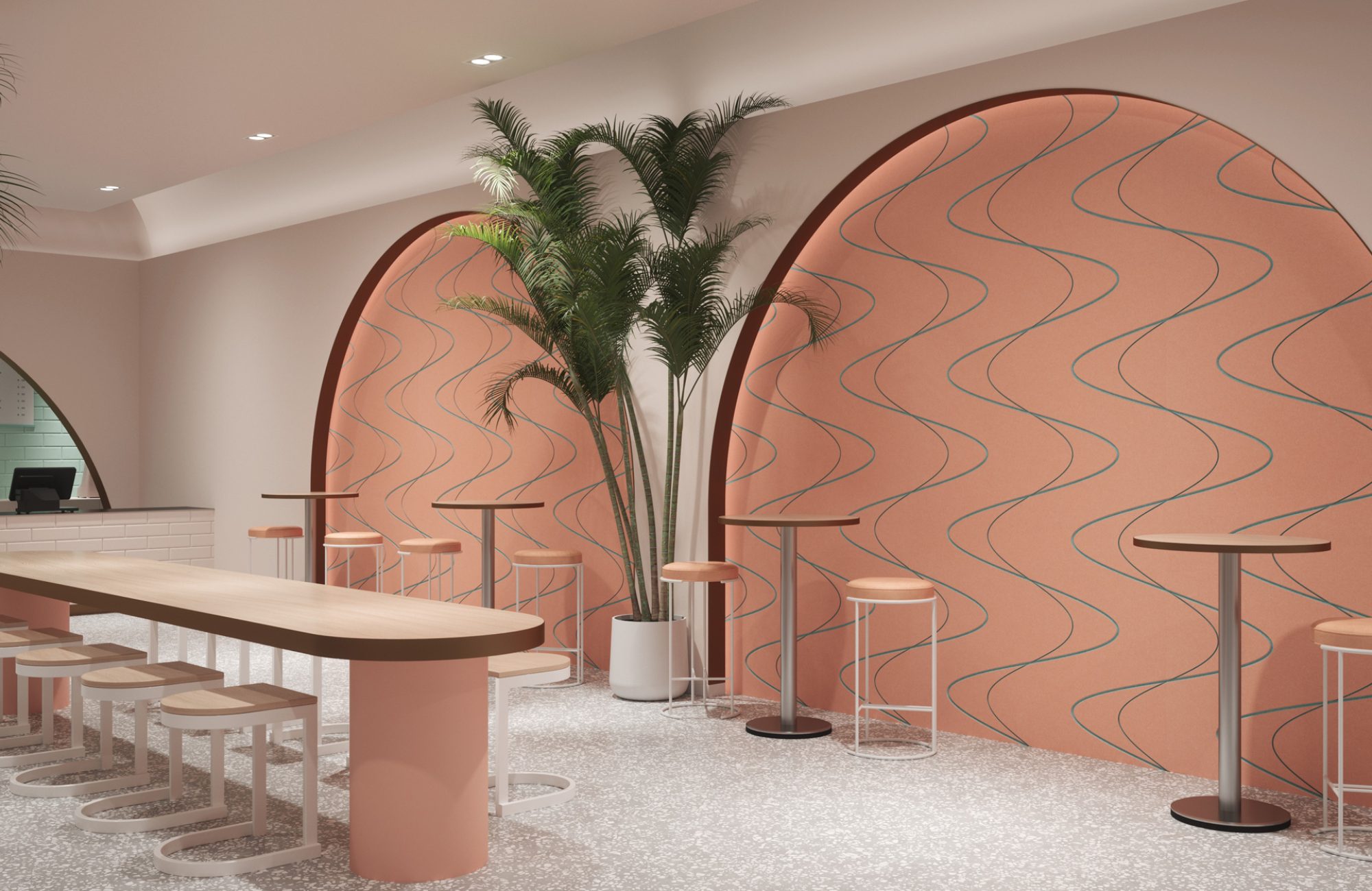 Fracture Two-Tone Smoke | Premier Collection | Flamingo & Sea Salt