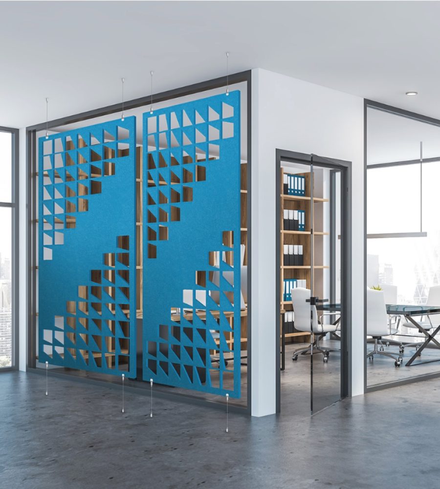 Creative Cut, Radar Wall Screens | Azur | Premier Collection