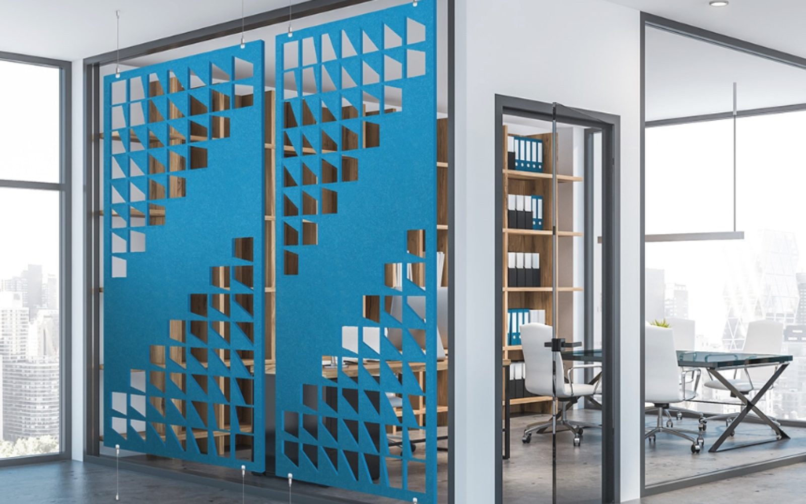 Creative Cut, Radar Wall Screens | Azur | Premier Collection